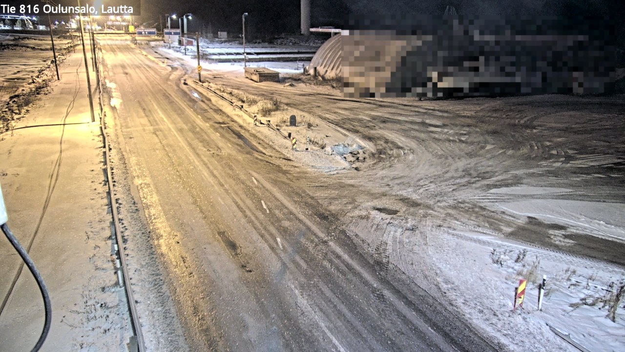 Weather Camera Image Road 816 Oulunsalo, Oulu, Pohjois-Pohjanmaa