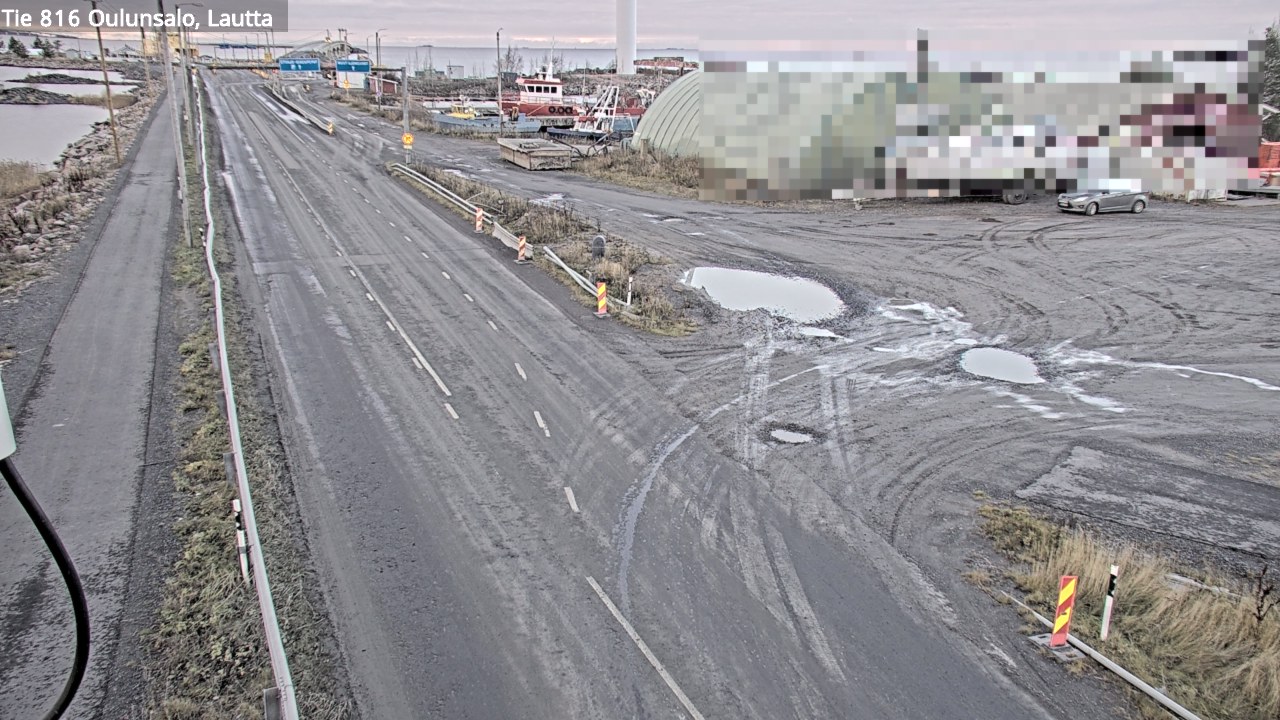 Kelikamerat Kuva Tie 816 Oulunsalo, lauttaranta, Oulu, Pohjois-Pohjanmaa