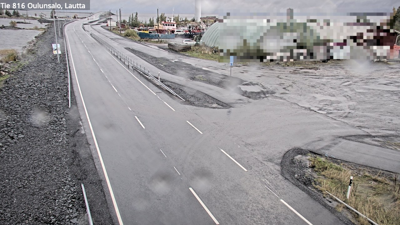 Weather Camera Image Road 816 Oulunsalo, Oulu, Pohjois-Pohjanmaa