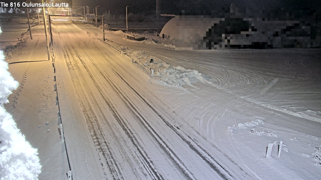 Weather Camera Image Road 816 Oulunsalo, Oulu, Pohjois-Pohjanmaa