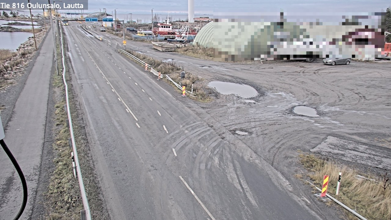 Kelikamerat Kuva Tie 816 Oulunsalo, lauttaranta, Oulu, Pohjois-Pohjanmaa