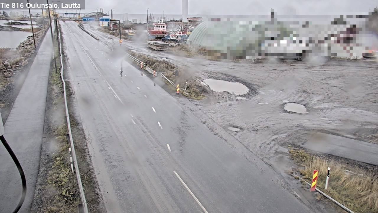 Kelikamerat Kuva Tie 816 Oulunsalo, lauttaranta, Oulu, Pohjois-Pohjanmaa