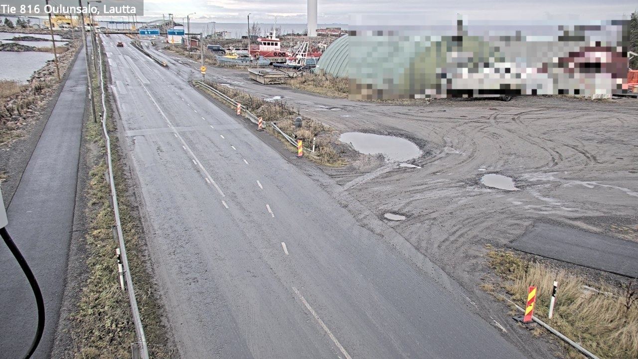 Kelikamerat Kuva Tie 816 Oulunsalo, lauttaranta, Oulu, Pohjois-Pohjanmaa