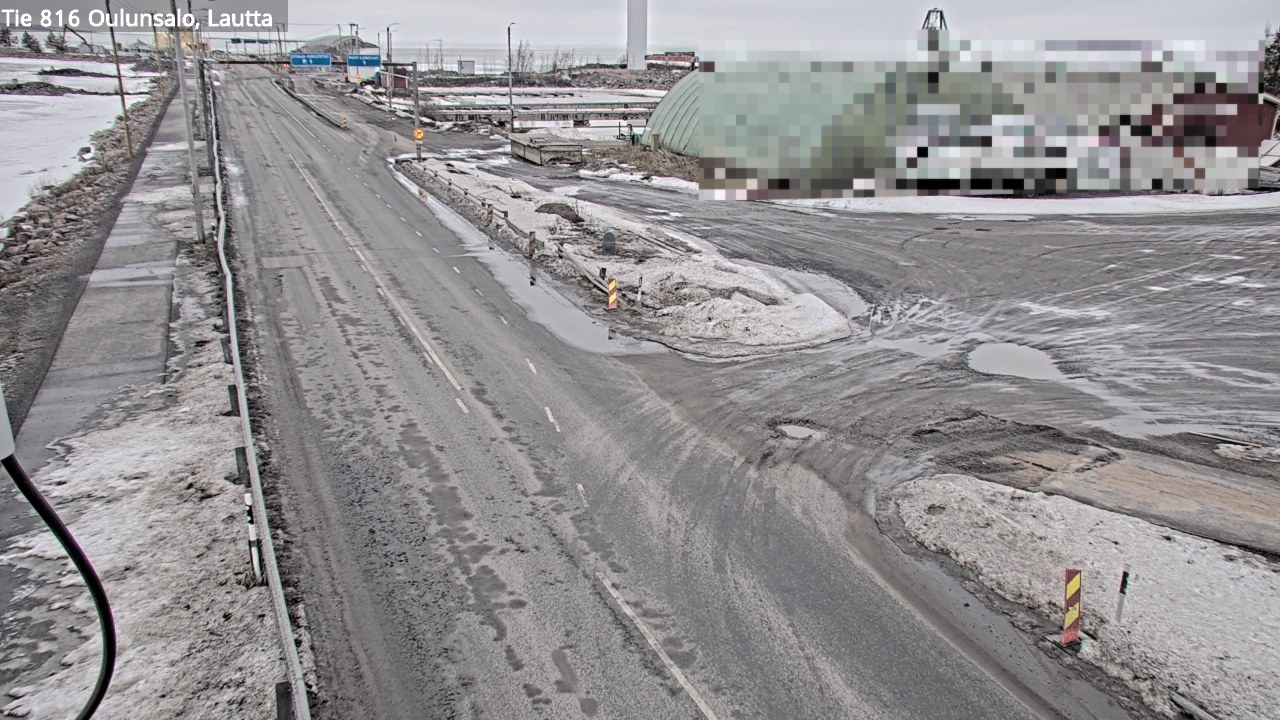 Kelikamerat Kuva Tie 816 Oulunsalo, lauttaranta, Oulu, Pohjois-Pohjanmaa