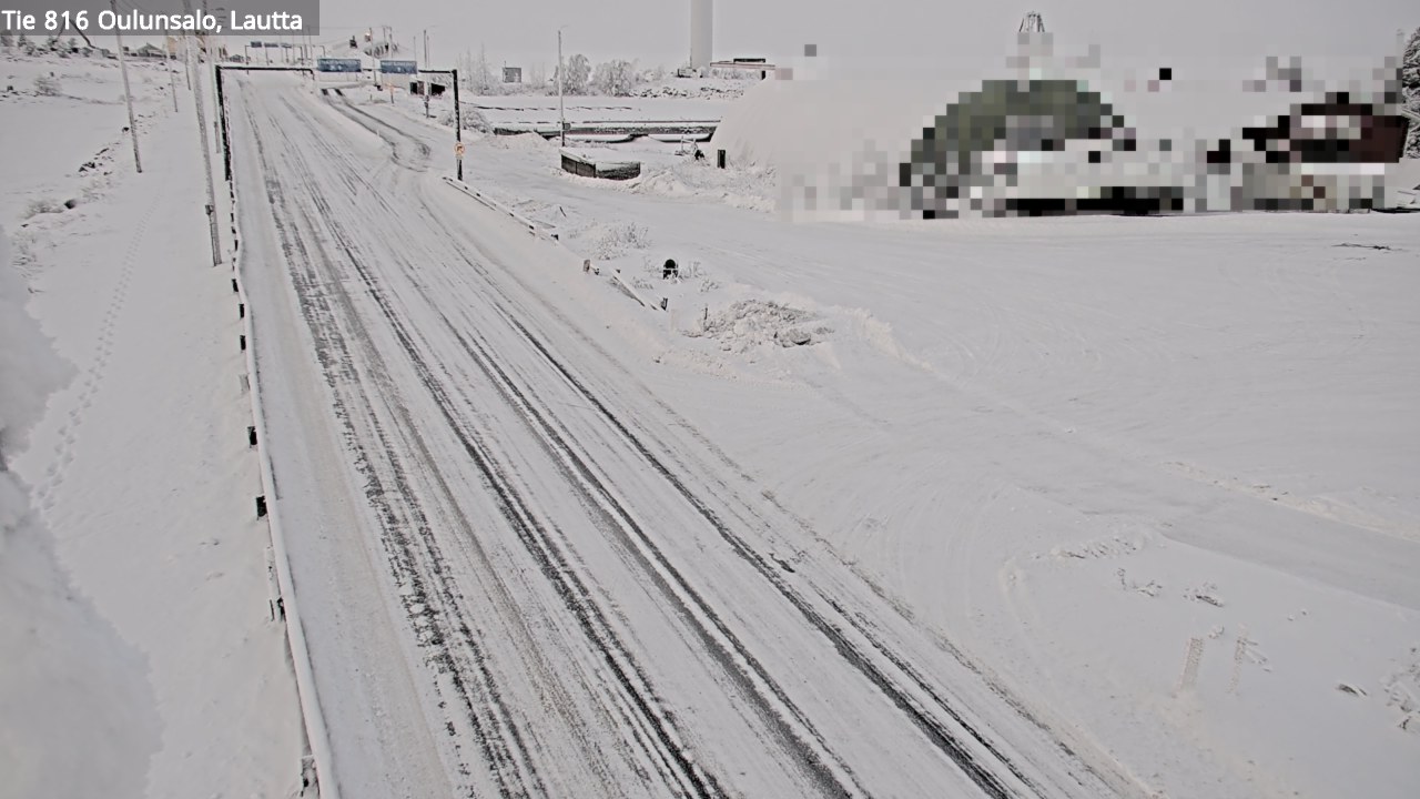 Weather Camera Image Road 816 Oulunsalo, Oulu, Pohjois-Pohjanmaa