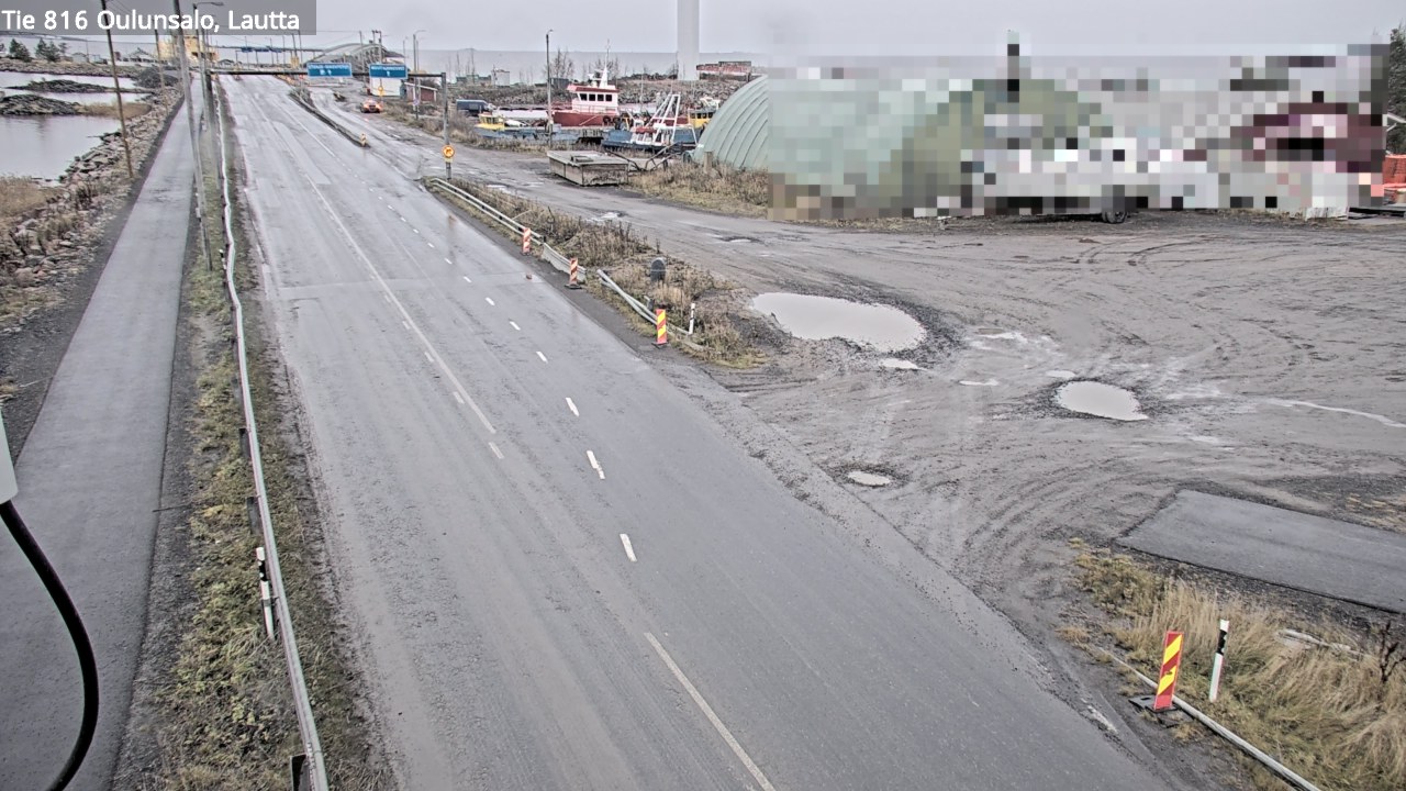 Kelikamerat Kuva Tie 816 Oulunsalo, lauttaranta, Oulu, Pohjois-Pohjanmaa