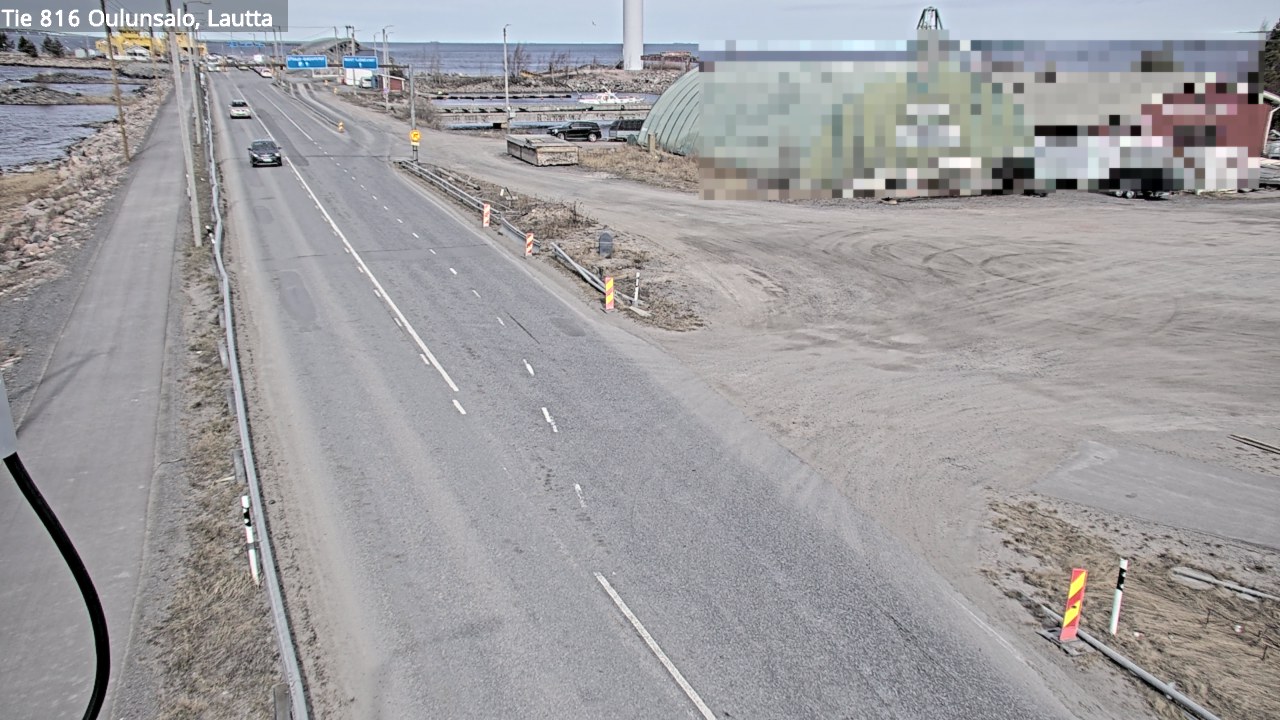 Weather Camera Image Road 816 Oulunsalo, Oulu, Pohjois-Pohjanmaa