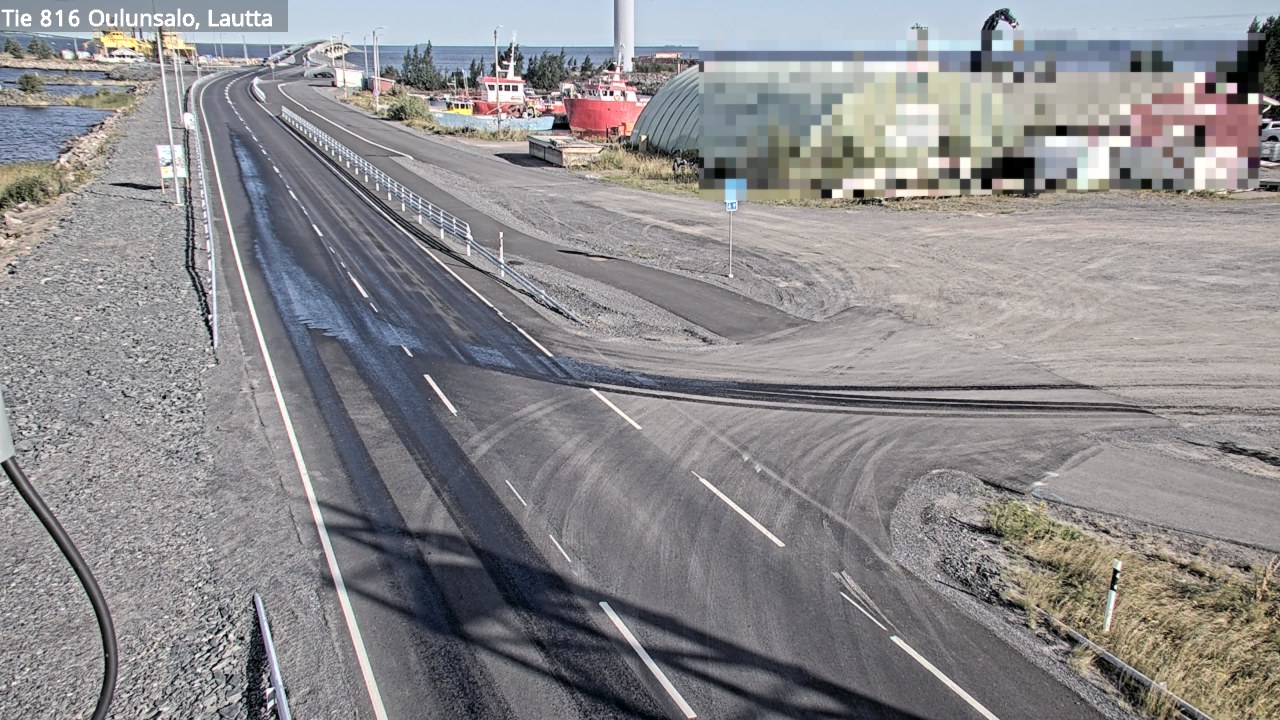 Weather Camera Image Road 816 Oulunsalo, Oulu, Pohjois-Pohjanmaa