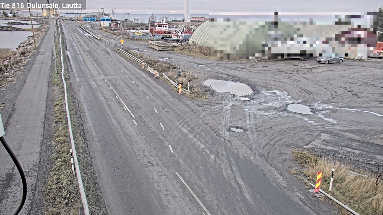 Kelikamerat Kuva Tie 816 Oulunsalo, lauttaranta, Oulu, Pohjois-Pohjanmaa