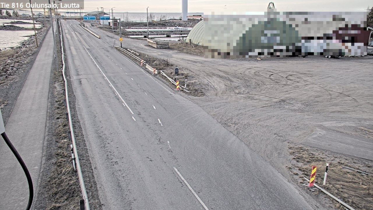 Weather Camera Image Road 816 Oulunsalo, Oulu, Pohjois-Pohjanmaa
