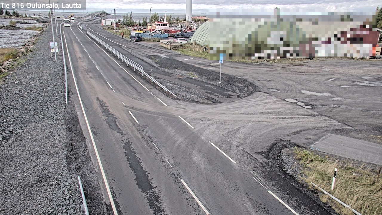 Weather Camera Image Road 816 Oulunsalo, Oulu, Pohjois-Pohjanmaa