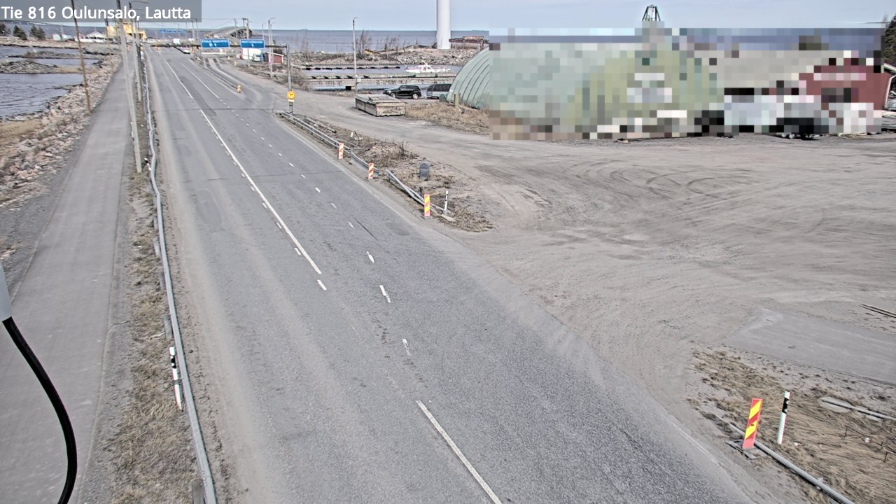 Weather Camera Image Road 816 Oulunsalo, Oulu, Pohjois-Pohjanmaa