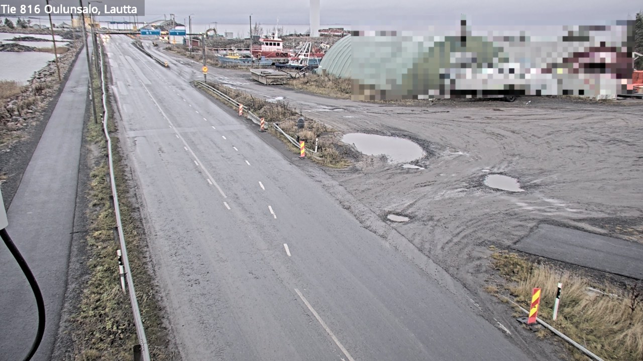 Kelikamerat Kuva Tie 816 Oulunsalo, lauttaranta, Oulu, Pohjois-Pohjanmaa