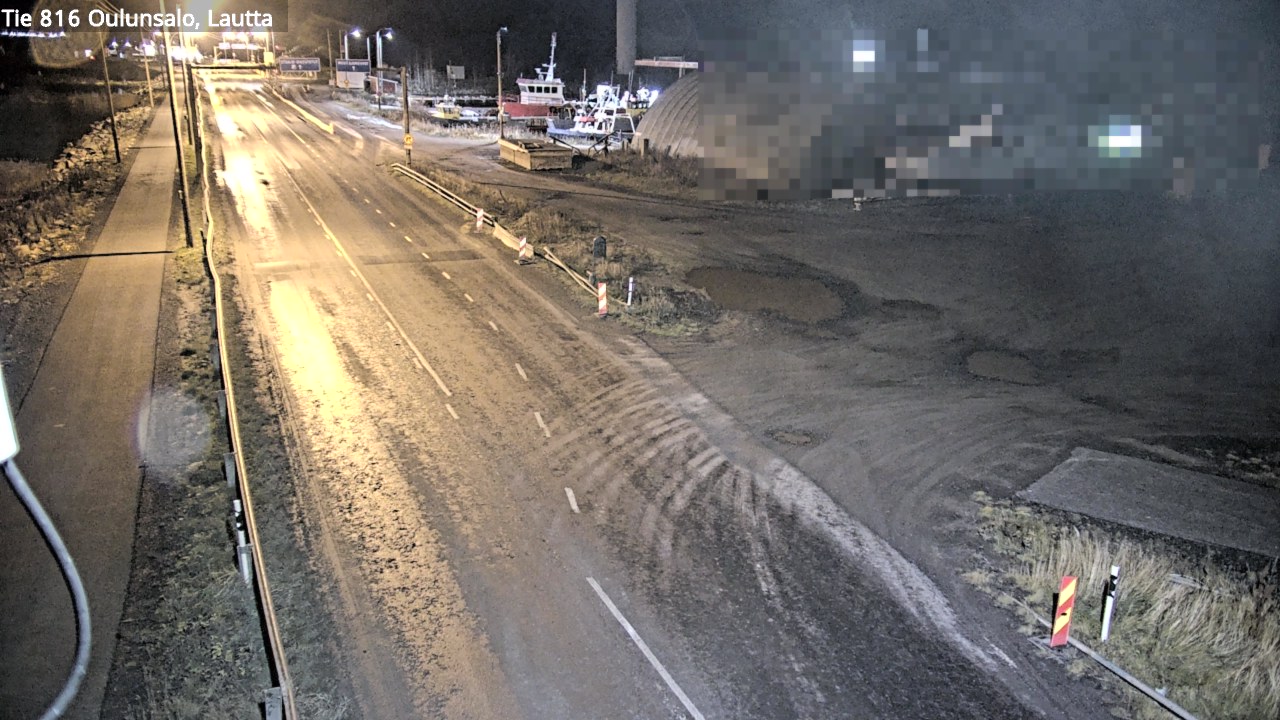 Kelikamerat Kuva Tie 816 Oulunsalo, lauttaranta, Oulu, Pohjois-Pohjanmaa