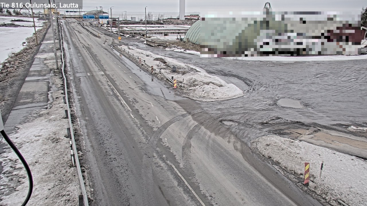 Kelikamerat Kuva Tie 816 Oulunsalo, lauttaranta, Oulu, Pohjois-Pohjanmaa