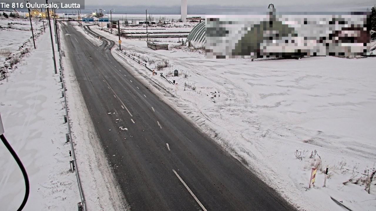 Kelikamerat Kuva Tie 816 Oulunsalo, lauttaranta, Oulu, Pohjois-Pohjanmaa