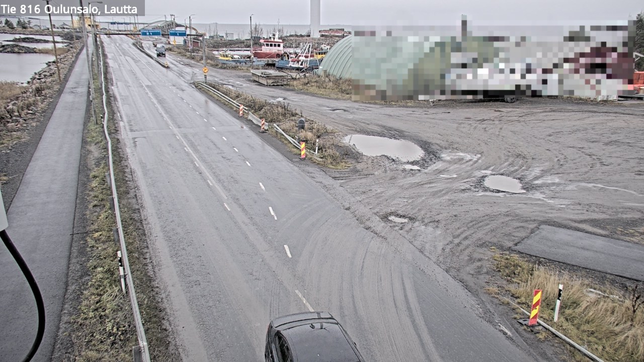 Kelikamerat Kuva Tie 816 Oulunsalo, lauttaranta, Oulu, Pohjois-Pohjanmaa