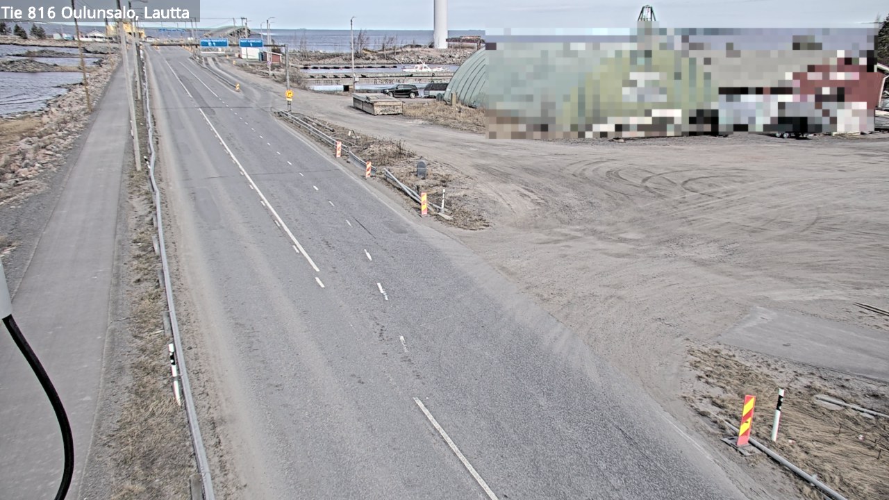 Weather Camera Image Road 816 Oulunsalo, Oulu, Pohjois-Pohjanmaa
