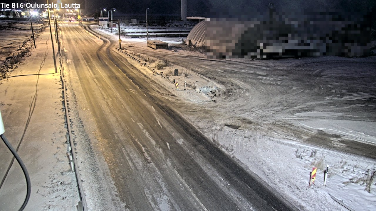 Weather Camera Image Road 816 Oulunsalo, Oulu, Pohjois-Pohjanmaa