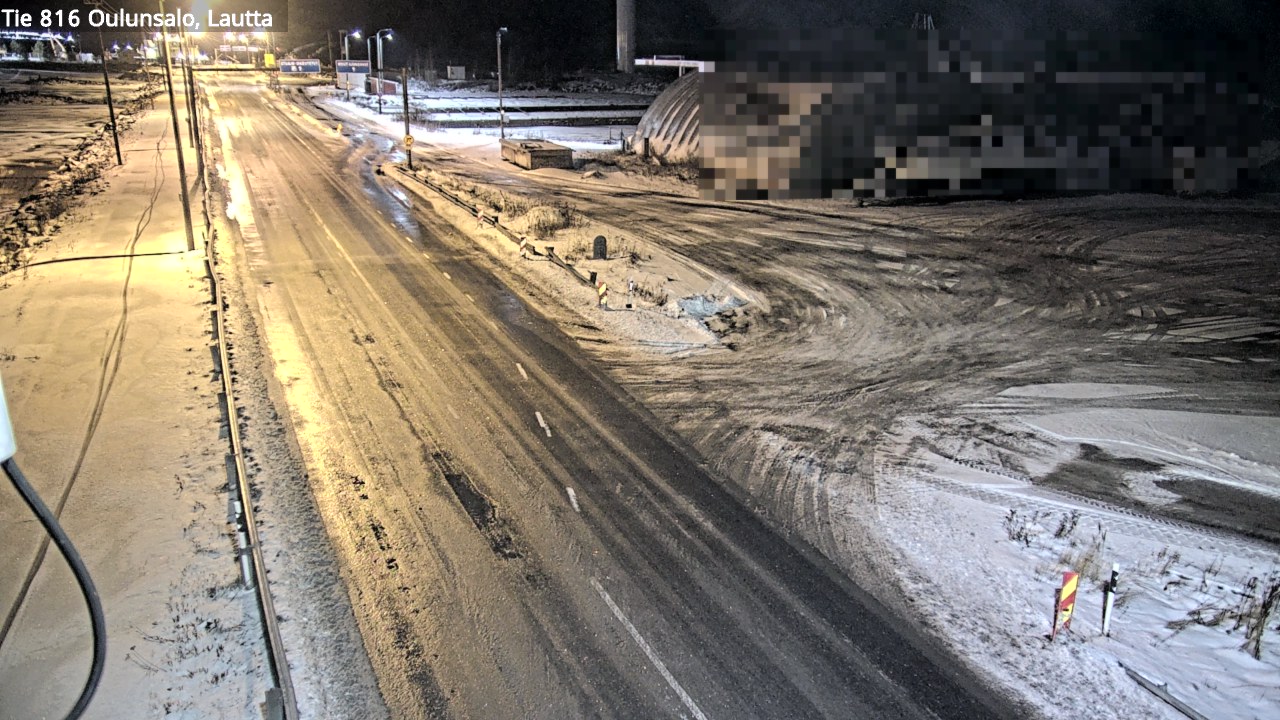 Weather Camera Image Road 816 Oulunsalo, Oulu, Pohjois-Pohjanmaa