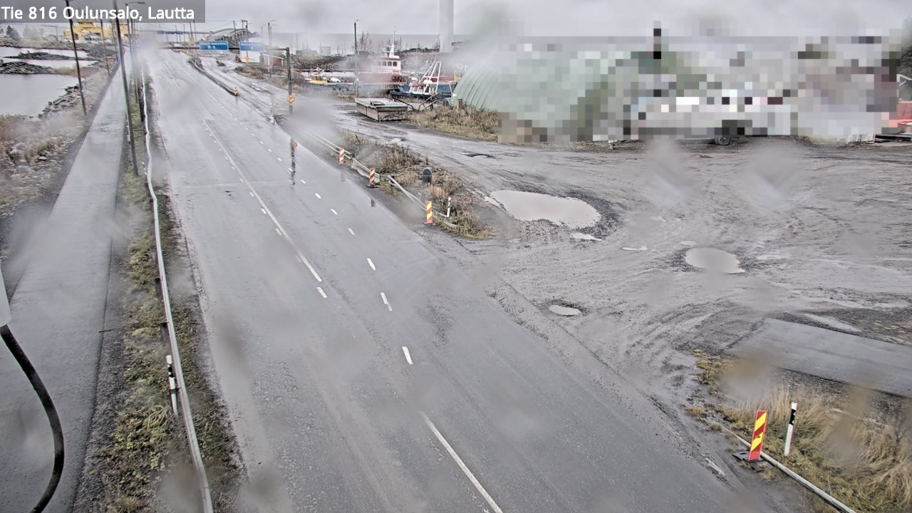 Kelikamerat Kuva Tie 816 Oulunsalo, lauttaranta, Oulu, Pohjois-Pohjanmaa