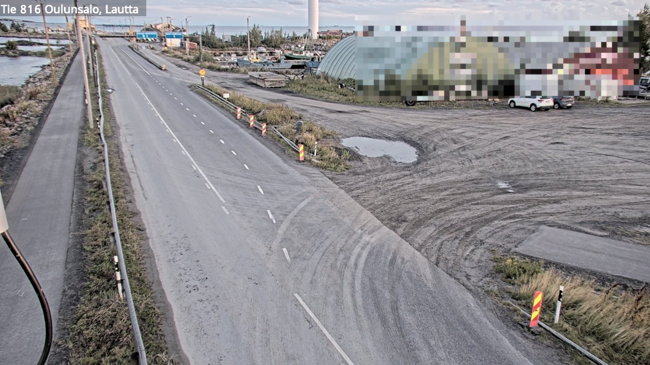 Kelikamerat Kuva Tie 816 Oulunsalo, lauttaranta, Oulu, Pohjois-Pohjanmaa