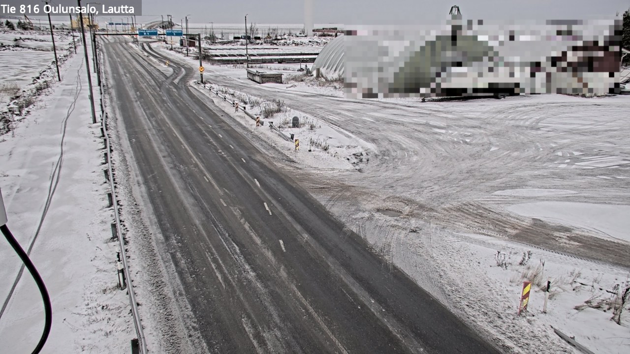 Weather Camera Image Road 816 Oulunsalo, Oulu, Pohjois-Pohjanmaa