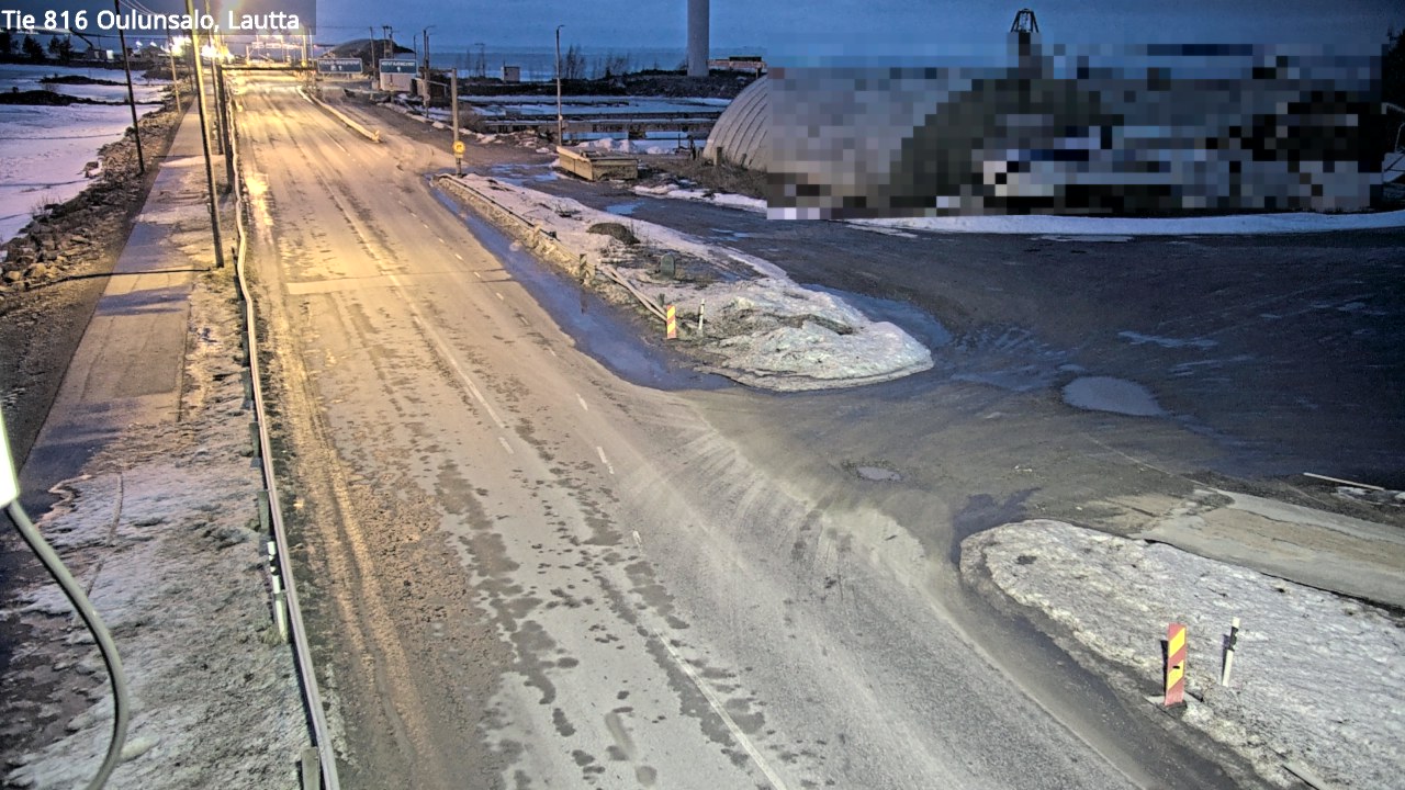 Kelikamerat Kuva Tie 816 Oulunsalo, lauttaranta, Oulu, Pohjois-Pohjanmaa