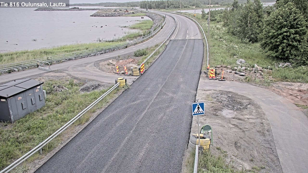 Kelikamerat Kuva Tie 816 Oulunsalo, lauttaranta, Oulu, Pohjois-Pohjanmaa