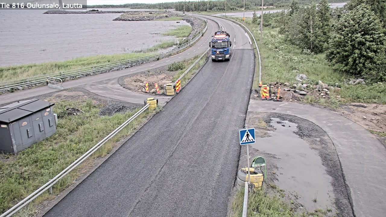 Kelikamerat Kuva Tie 816 Oulunsalo, lauttaranta, Oulu, Pohjois-Pohjanmaa