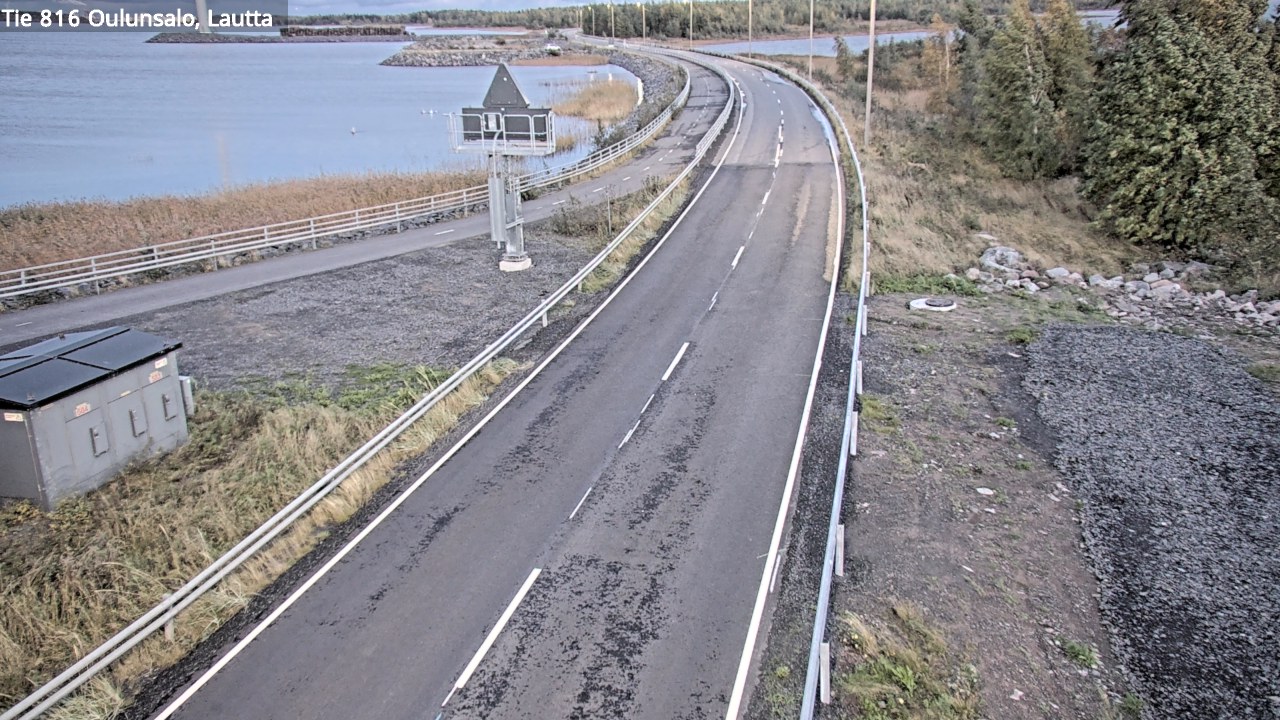 Kelikamerat Kuva Tie 816 Oulunsalo, lauttaranta, Oulu, Pohjois-Pohjanmaa