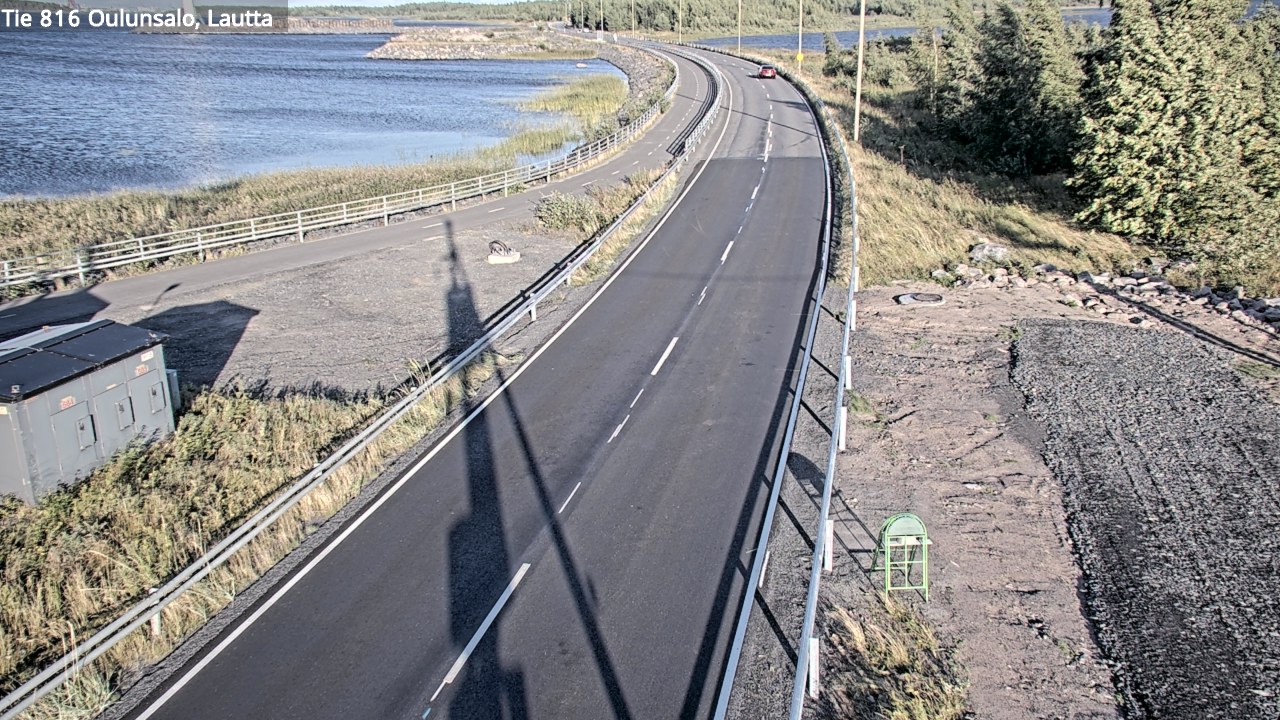 Kelikamerat Kuva Tie 816 Oulunsalo, lauttaranta, Oulu, Pohjois-Pohjanmaa