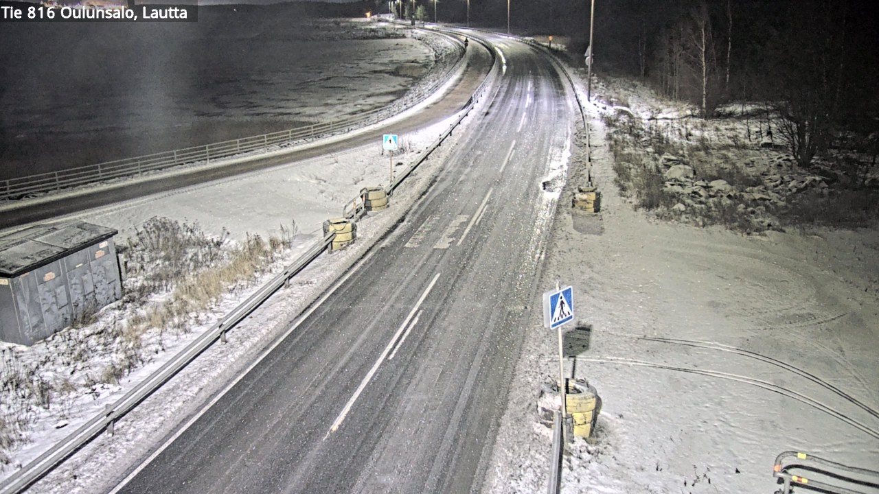 Weather Camera Image Väg 816 Uleåsalo, Oulu, Pohjois-Pohjanmaa