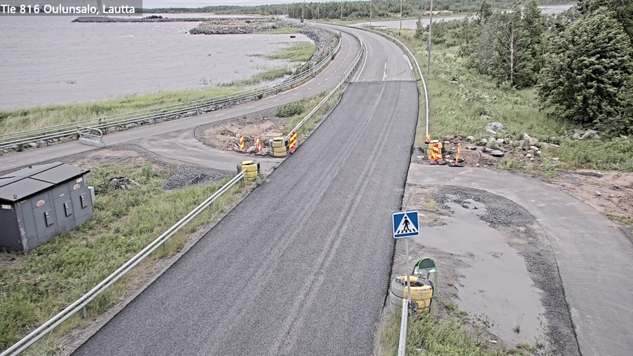 Kelikamerat Kuva Tie 816 Oulunsalo, lauttaranta, Oulu, Pohjois-Pohjanmaa