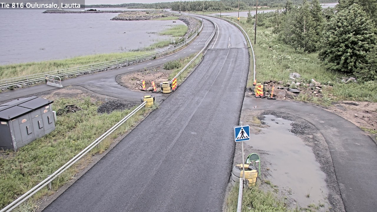 Kelikamerat Kuva Tie 816 Oulunsalo, lauttaranta, Oulu, Pohjois-Pohjanmaa