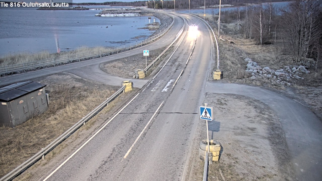 Weather Camera Image Road 816 Oulunsalo, Oulu, Pohjois-Pohjanmaa