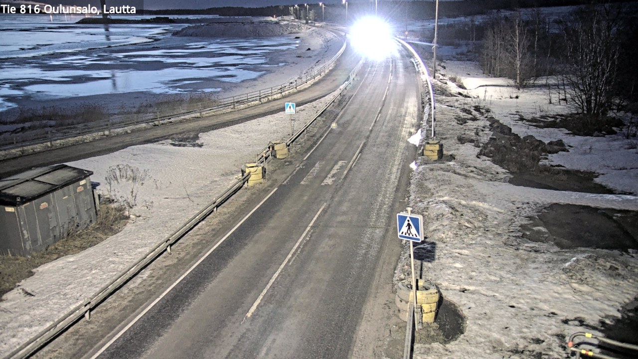 Kelikamerat Kuva Tie 816 Oulunsalo, lauttaranta, Oulu, Pohjois-Pohjanmaa