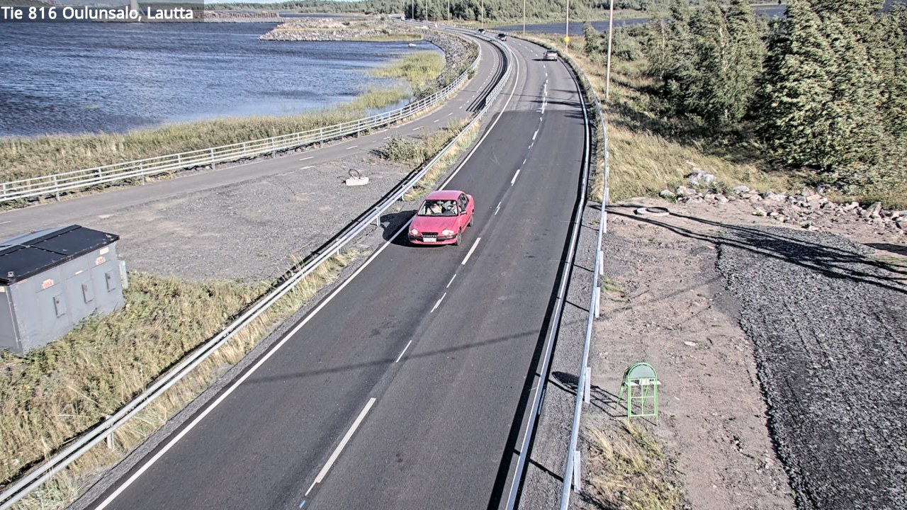 Kelikamerat Kuva Tie 816 Oulunsalo, lauttaranta, Oulu, Pohjois-Pohjanmaa