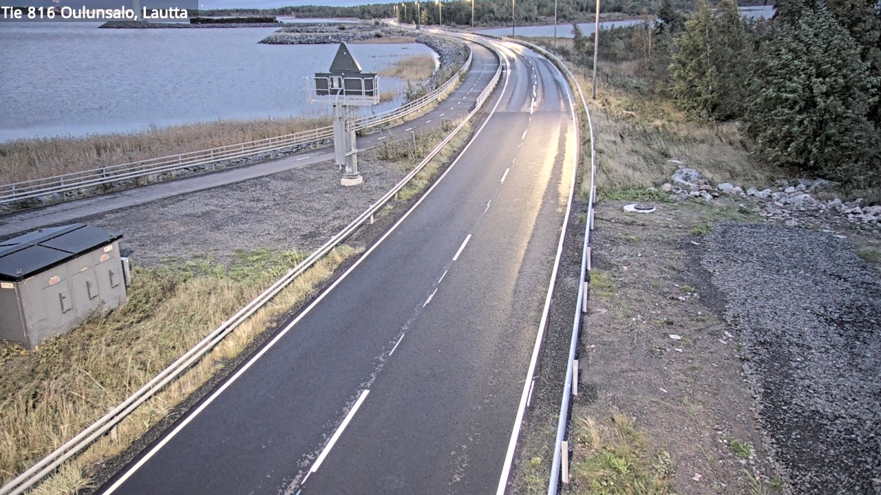 Weather Camera Image Road 816 Oulunsalo, Oulu, Pohjois-Pohjanmaa