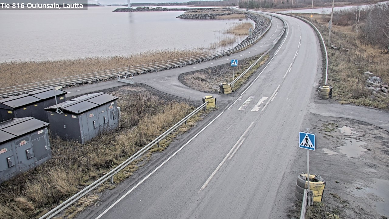 Kelikamerat Kuva Tie 816 Oulunsalo, lauttaranta, Oulu, Pohjois-Pohjanmaa