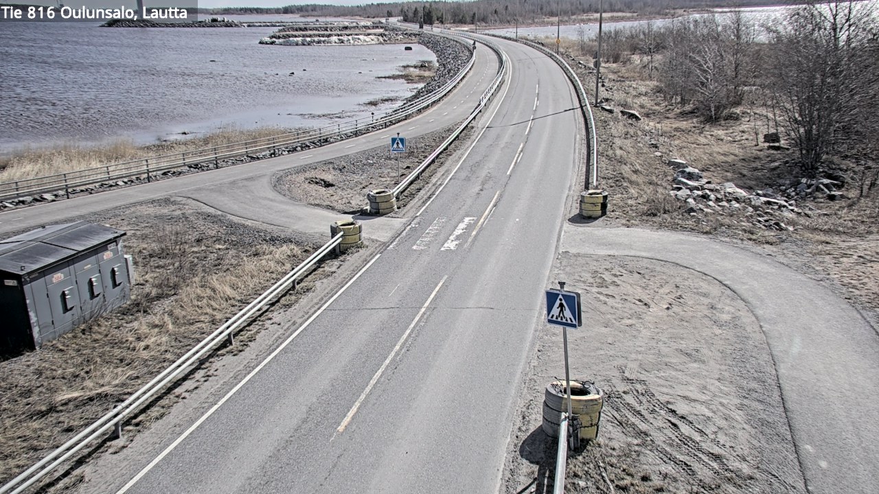 Weather Camera Image Road 816 Oulunsalo, Oulu, Pohjois-Pohjanmaa