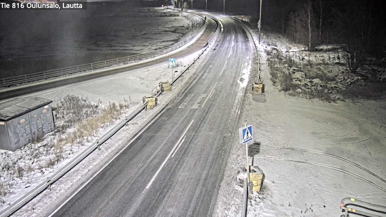 Weather Camera Image Väg 816 Uleåsalo, Oulu, Pohjois-Pohjanmaa