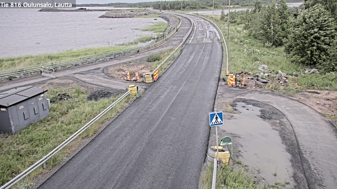 Kelikamerat Kuva Tie 816 Oulunsalo, lauttaranta, Oulu, Pohjois-Pohjanmaa