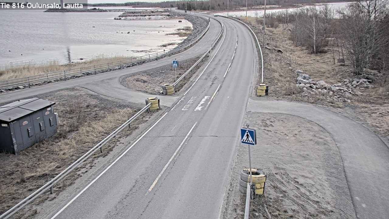 Weather Camera Image Road 816 Oulunsalo, Oulu, Pohjois-Pohjanmaa