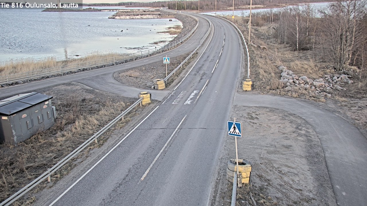 Weather Camera Image Road 816 Oulunsalo, Oulu, Pohjois-Pohjanmaa