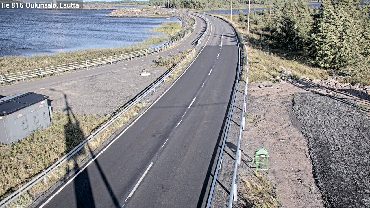 Kelikamerat Kuva Tie 816 Oulunsalo, lauttaranta, Oulu, Pohjois-Pohjanmaa