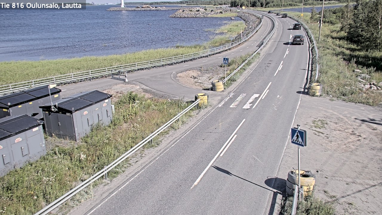 Weather Camera Image Road 816 Oulunsalo, Oulu, Pohjois-Pohjanmaa