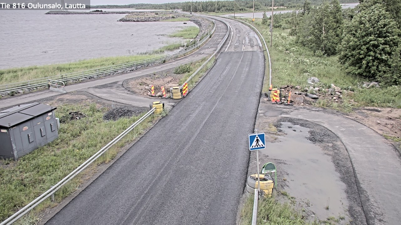 Kelikamerat Kuva Tie 816 Oulunsalo, lauttaranta, Oulu, Pohjois-Pohjanmaa