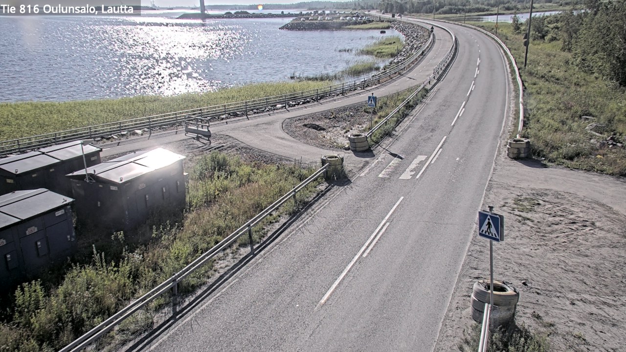 Kelikamerat Kuva Tie 816 Oulunsalo, lauttaranta, Oulu, Pohjois-Pohjanmaa