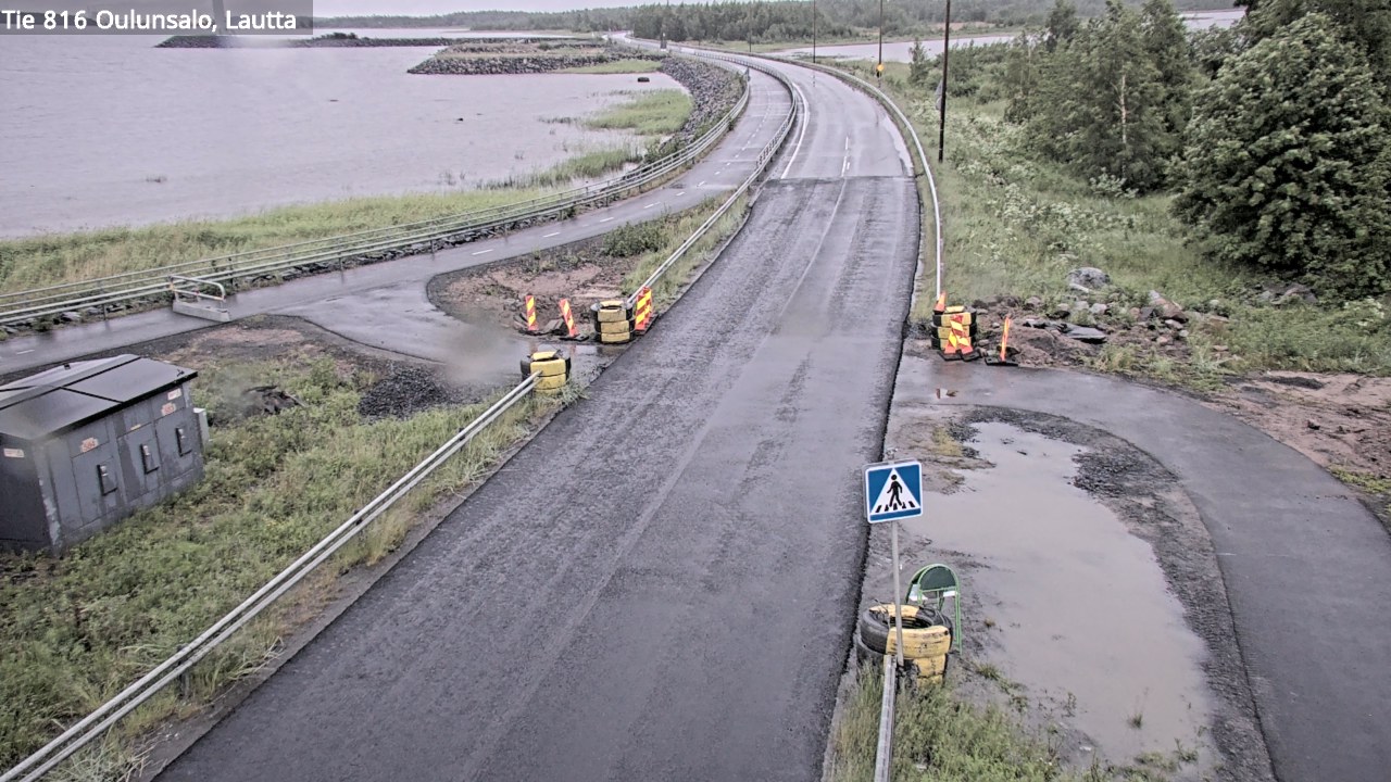 Kelikamerat Kuva Tie 816 Oulunsalo, lauttaranta, Oulu, Pohjois-Pohjanmaa